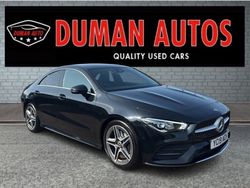 Black Used 2019 Mercedes CLA200 AMG line Coupe | £15,995 (Expensive)