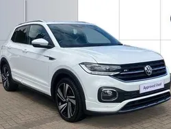 White Used 2020 VW T-Cross R-line SUV | £15,659 (Good price)