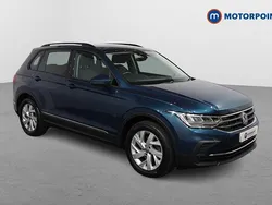 Blue Used 2022 VW Tiguan Life SUV | £19,899 (Super price)