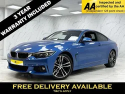 Blue Used 2018 BMW 420 M Sport Coupe | £18,045 (Fair price)