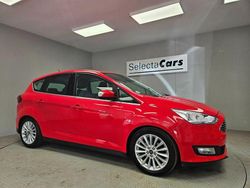 Red Used 2018 Ford C-MAX Titanium MPV | £9,995 (A bit pricey)
