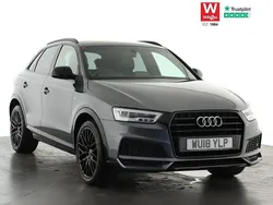 Grey Used 2018 Audi Q3 Black Edition SUV | £17,499 (Good price)