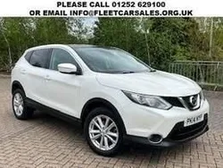 White Used 2014 Nissan Qashqai Acenta Premium SUV | £5,995 (Fair price)