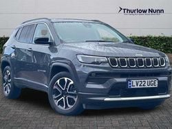 Grey Used 2022 Jeep Compass Limited SUV | £17,799 (Fair price)