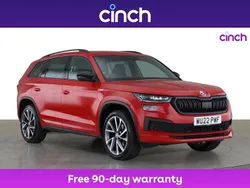 Red Used 2022 Skoda Kodiaq SportLine SUV | £26,469 (Fair price)