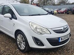 White Used 2013 Vauxhall Corsa Hatchback | £2,995 (Fair price)