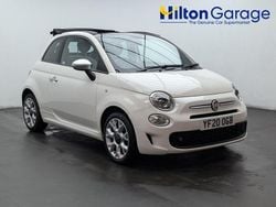 White Used 2020 Fiat 500C Rock Cabriolet | £10,350 (Fair price)