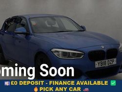 Blue Used 2018 BMW 118 M Sport Hatchback | £12,099 (Fair price)