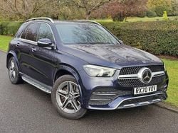 Blue Used 2021 Mercedes GLE350 AMG line SUV | £31,990 (Fair price)