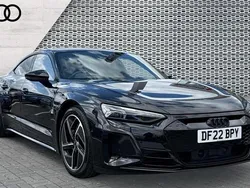 Black Used 2022 Audi e-tron GT quattro Sport Sedan | £51,798 (Expensive)