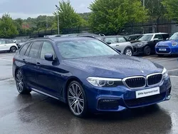 Blue Used 2020 BMW 530 M Sport Estate | £33,999 (Expensive)