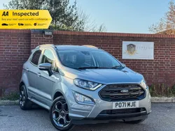Silver Used 2021 Ford Ecosport ST-Line SUV | £11,999 (Fair price)