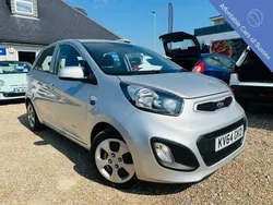 Silver Used 2014 Kia Picanto 2 Hatchback | £4,995 (Fair price)