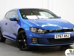 Blue Used 2017 VW Scirocco R-line Coupe | £13,995 (Fair price)
