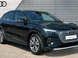 Black Used 2025 Audi Q4 e-tron Sport SUV | £28,711