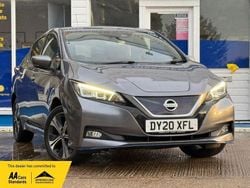 Grey Used 2020 Nissan Leaf Tekna Hatchback | £10,450 (Fair price)
