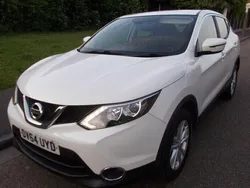 White Used 2014 Nissan Qashqai Acenta SUV | £4,290 (Fair price)