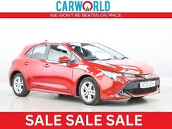 Red Used 2021 Toyota Corolla Hatchback | £14,400 (Fair price)