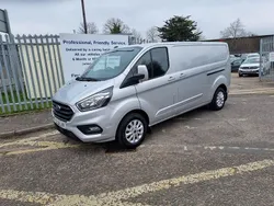 Silver Used 2022 Ford Transit Custom Limited Van | £20,995 (Expensive)