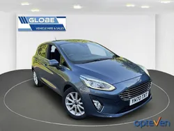 Blue Used 2020 Ford Fiesta Titanium Hatchback | £9,595 (Good price)