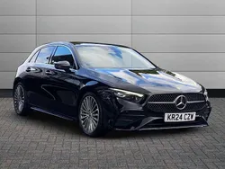 Black Used 2024 Mercedes A180 AMG Line Premium Plus Hatchback | £26,650 (A bit pricey)