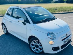 White Used 2013 Fiat 500C S Cabriolet | £5,420 (Good price)
