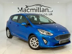 Blue Used 2019 Ford Fiesta Zetec Hatchback | £8,495 (Good price)
