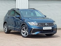 Blue Used 2023 VW Tiguan R-line Edition SUV | £26,998 (Fair price)