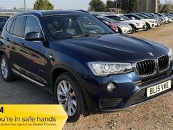 Blue Used 2015 BMW X3 SUV | £10,995 (Fair price)