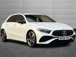White Used 2024 Mercedes A35 AMG Premium Hatchback | £34,950 (A bit pricey)