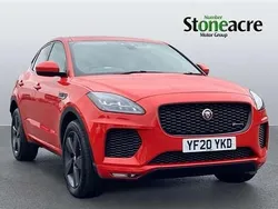 Red Used 2020 Jaguar E-Pace Chequered Flag SUV | £19,990 (Good price)