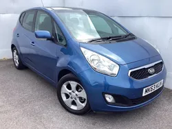 Blue Used 2013 Kia Venga 3 Hatchback | £5,490 (Fair price)