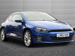 Blue Used 2015 VW Scirocco GT Coupe | £9,980 (Fair price)