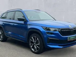 Blue Used 2023 Skoda Kodiaq SportLine SUV | £32,995 (Fair price)