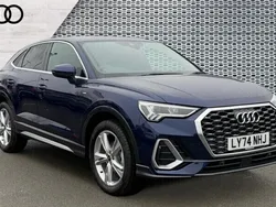 Blue Used 2024 Audi Q3 Sportback S-Line SUV | £34,793 (Fair price)