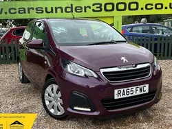 Mauve/purple Used 2016 Peugeot 108 Active Hatchback | £4,000 (Good price)