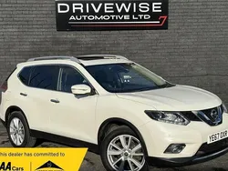 White Used 2017 Nissan X-Trail Tekna SUV | £10,750 (A bit pricey)