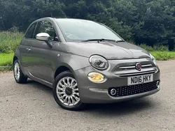 Grey Used 2016 Fiat 500 Lounge Hatchback | £5,895 (Fair price)