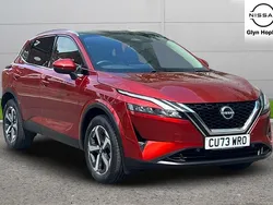 Red Used 2023 Nissan Qashqai N-Connecta SUV | £21,413 (A bit pricey)