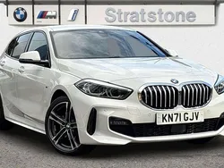 White Used 2021 BMW 118 M Sport Hatchback | £21,950 (Fair price)