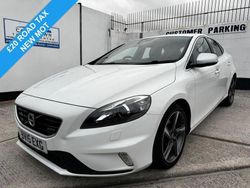 White Used 2015 Volvo V40 R-Design Estate | £5,295 (Fair price)