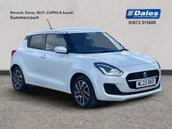Pearl pure white Used 2023 Suzuki Swift SZ-L Hatchback | £13,500 (A bit pricey)