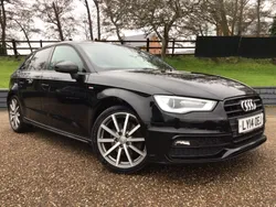 Black Used 2014 Audi A3 S-Line Hatchback | £6,990
