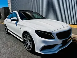 White Used 2016 Mercedes C63 AMG Premium Sedan | £24,450 (Fair price)