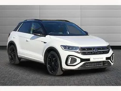 White Used 2025 VW T-Roc Black Edition SUV | £30,995