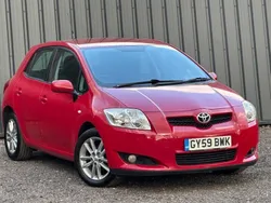 Red Used 2009 Toyota Auris Hatchback | £1,450 (Good price)