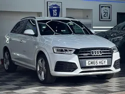 White Used 2015 Audi Q3 S-line plus SUV | £12,995 (Fair price)