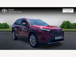 Red Used 2022 Toyota RAV4 Hybrid SUV | £31,224 (Expensive)