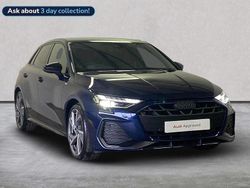 Blue Used 2025 Audi A3 Black Edition Hatchback | £31,552 (Expensive)