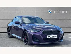 Purple Used 2022 BMW 220 M Sport Coupe | £29,993 (Expensive)